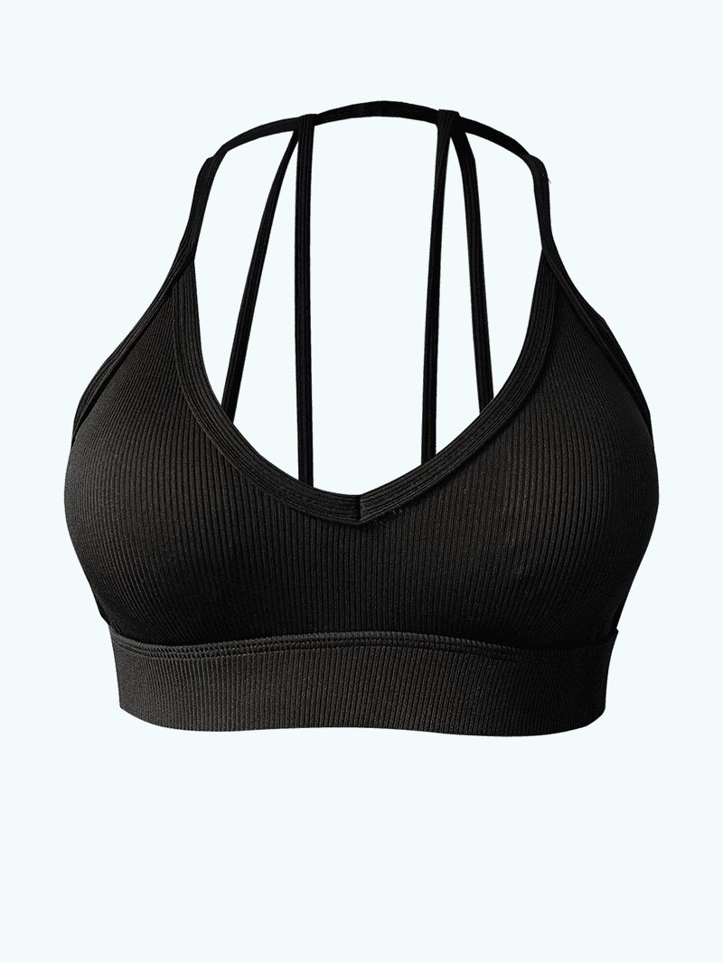 Enge Yoga Top Sexy Sport BH Sport Top Frauen