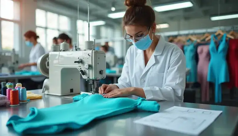 Wie wird ein hochwertiger Badeanzug hergestellt? Ein Blick hinter die Kulissen auf den Fabrik prozess