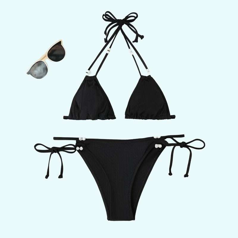 Schnürhals Bikini