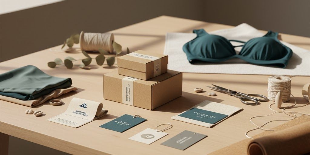 Individuelle Markenetiketten und Verpackung